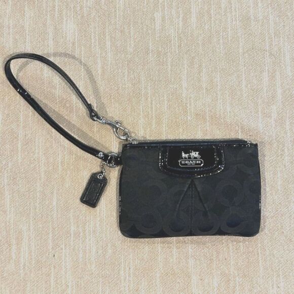 Coach Mini Wristlet/Cardholder - Picture 1 of 6